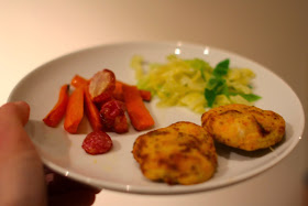 Smoked mackerel fish cakes