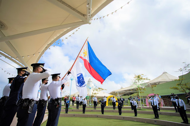 SM City Baguio Flag Raising Ceremony