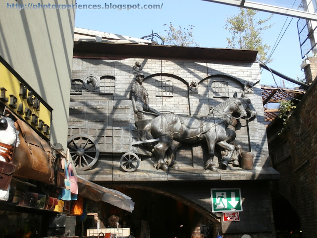 Stables Market. Camden, London. El Mercado de los Establos, Camden, Londres.