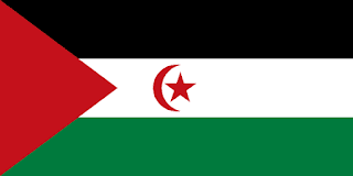 علم دولة الصحراء الغربية: