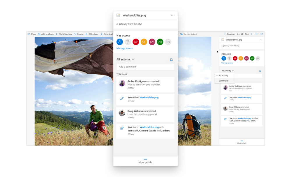 Nuove funzionalità disponibili in OneDrive