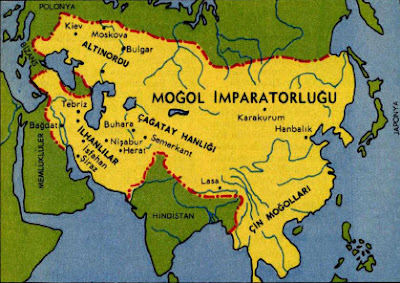Moğollar Haritası indir