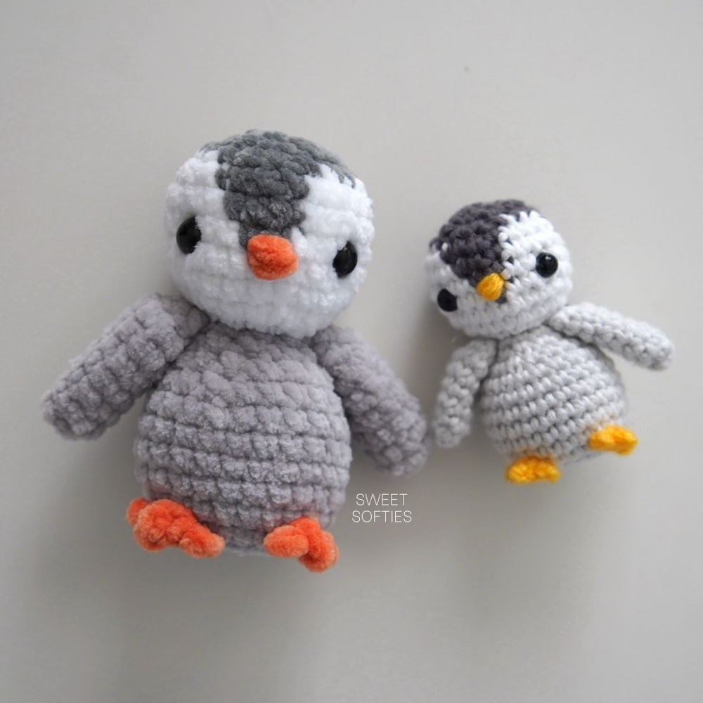 No-Sew Pocket Penguin · Free Amigurumi Crochet Pattern
