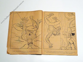 Spiderman Giant Story Coloring Book     Parkes Run Publishing Company               ©1977 Marvel Group