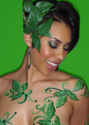 Floral Body Painting Gallery 4