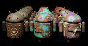 Custom Android Blind Box Series by DrilOne - Military Android, Vintage Android & Radioactive Android