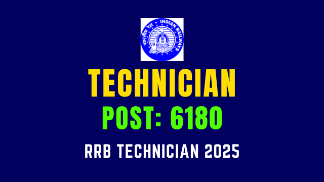 rrb technician 2025 notification