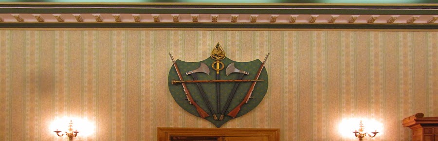 Les armoiries de Talmay, salle du conseil municipal