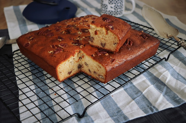 Gâteau pécan sirop érable