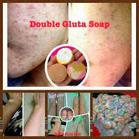 SABUN DOUBLE GLUTA  (130GRAM,SIZE BESAR)  IBU SABUN SEGALA SABUN BLEACHING  SABUN DOUBLE GLUTA MURAH. BORONG