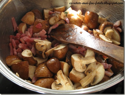 Boeuf Bourguignon - calim ciupercile