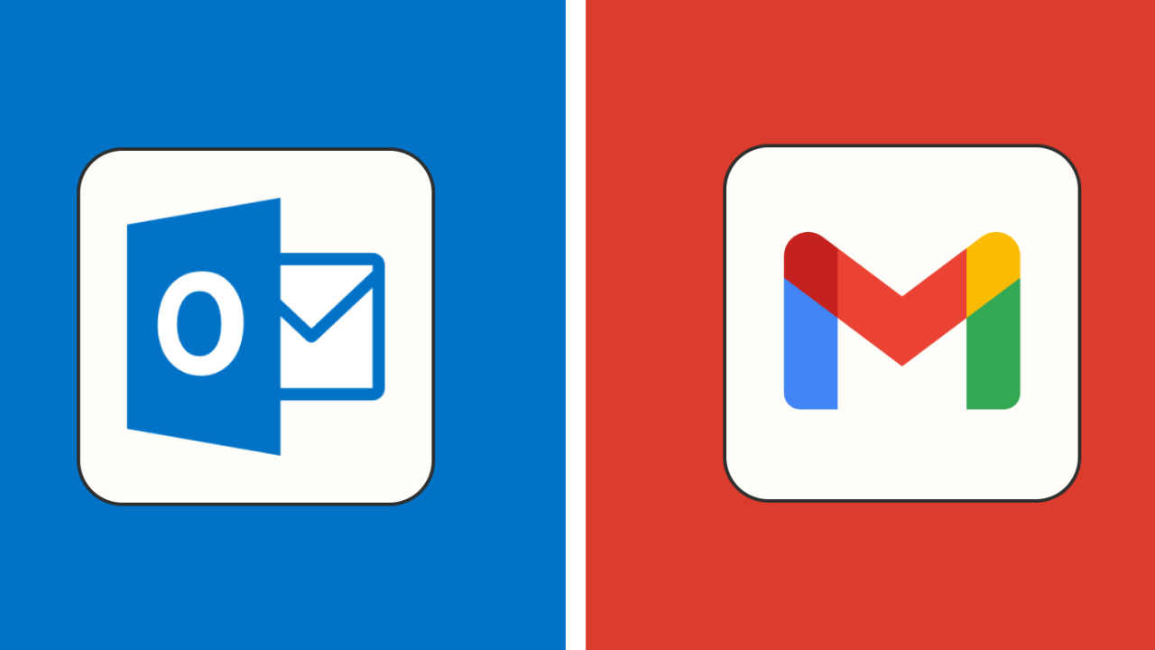 Gmail và Ourlook