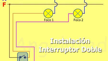 Instalación de un Interruptor Doble