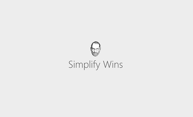 Corporate competitiveness comes from simplicity-Steve Jobs' Apple story