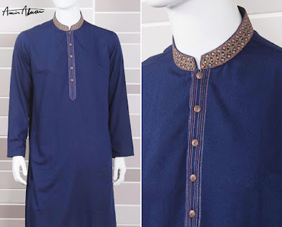 Embroidered Kurta For Young Boys, Men Wear 2015-2016.