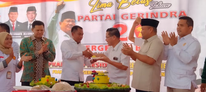 Sekretaris Gerindra Sumut : Program Bupati dan Wakil Bupati Sergai Harus Didukung