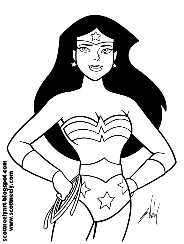 WONDER WOMAN Art For Charity Event