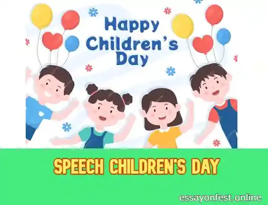 Speech Children's Day in Bengali f
