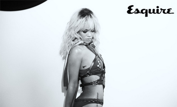 photos of Rihanna from July 2012 UK Issue of Esquire magazine
