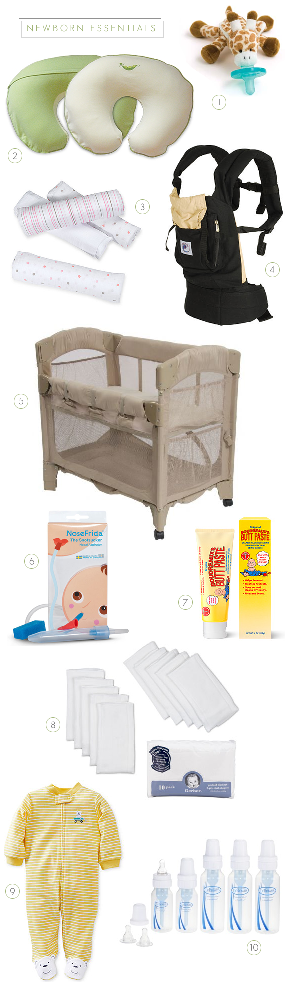 10 Essential Newborn Products