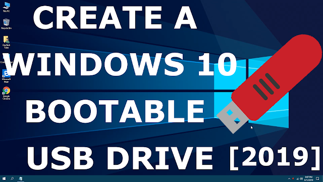 Create a Windows 10 bootable USB flash drive