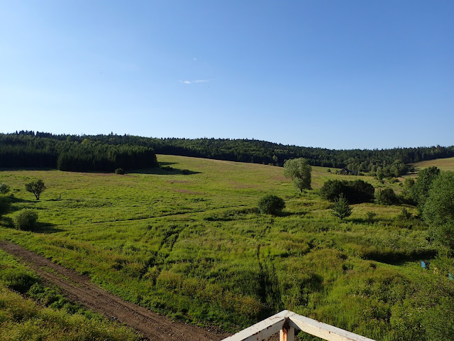 Krajobraz pogranicza Bieszczadów i Beskidu Niskiego