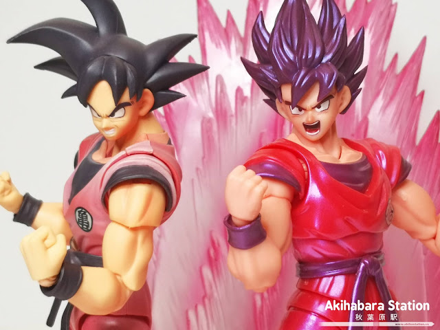 Review de S.H.Figuarts Son Goku KAIOKEN + Aura Roja - Tamashii Nations