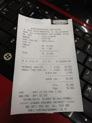 Belanja Di Alfamart Menggunakan Indomaret Card 2