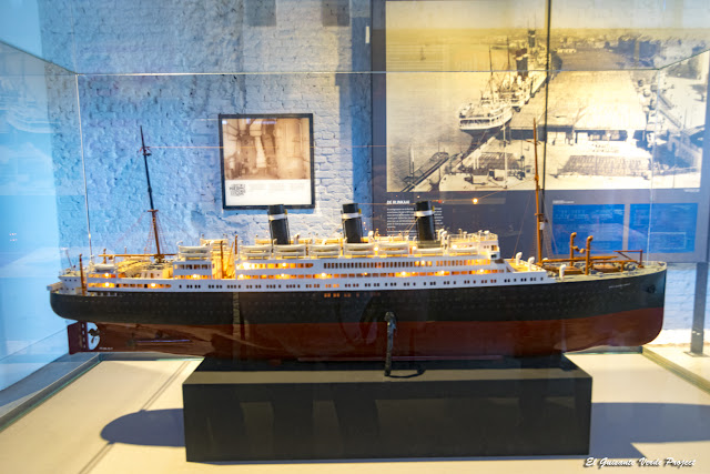 Museo Red Star Line, maqueta de buque oceánico - Amberes por El Guisante Verde Project