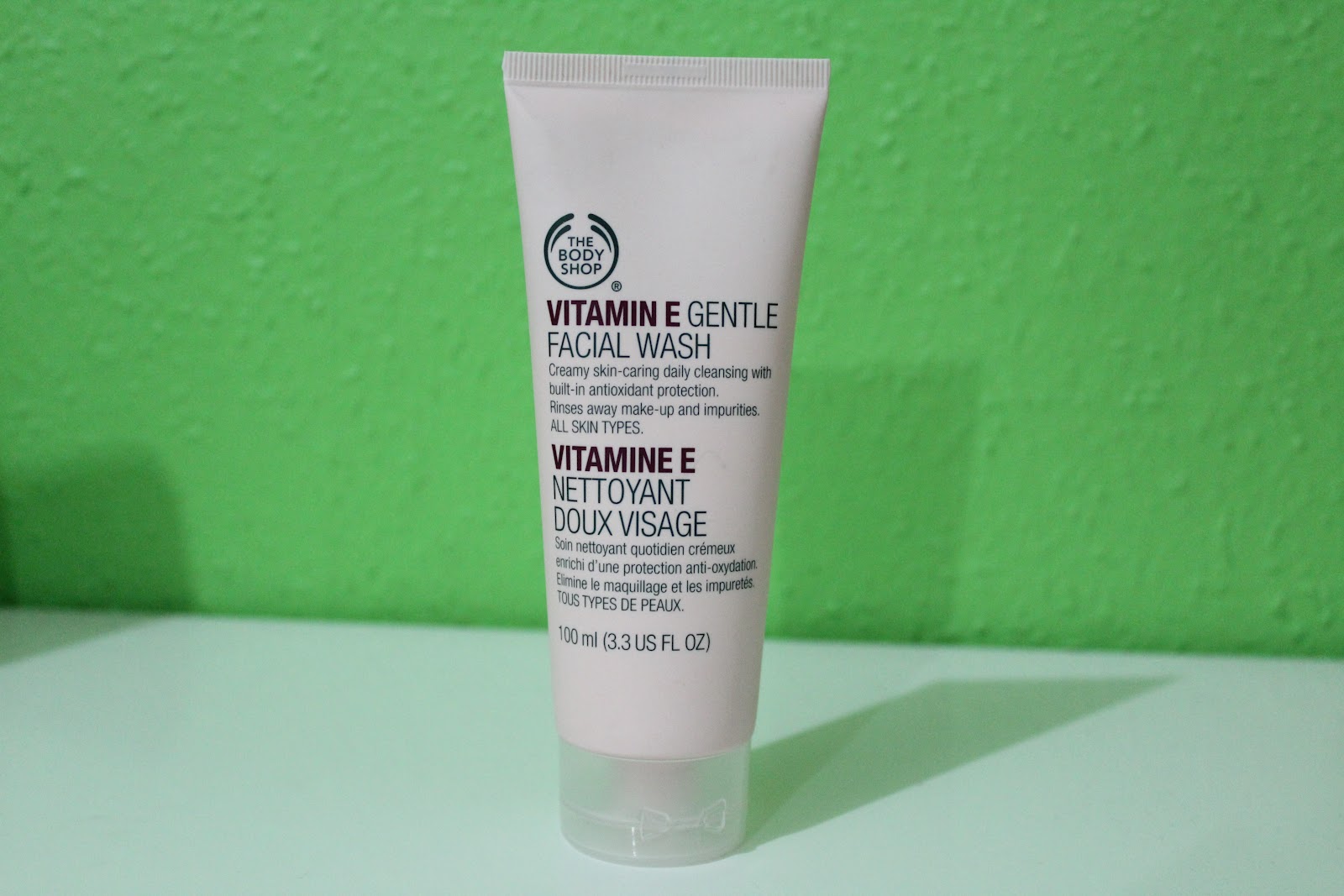 Body Shop Vitamin E Gentle Facial Wash Review