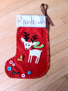 How to make personalized christmas stocking