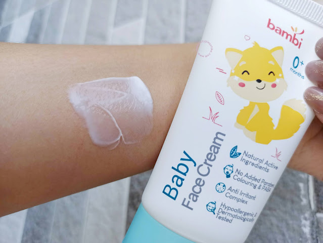 Review Bambi Baby Face Cream