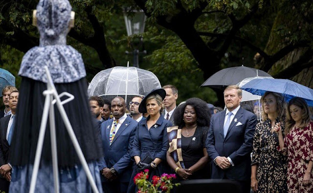 King Willem-Alexander and Queen Maxima attended the National Commemoration of the History of Slavery