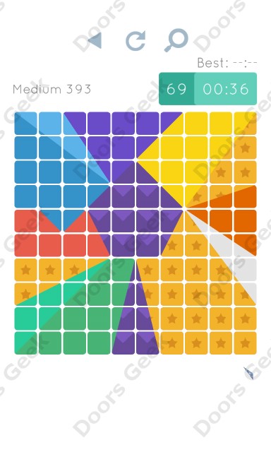 Cheats, Walkthrough for Blocks and Shapes Medium Level 393