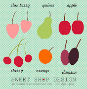 My first fruit clipart. This set contains 6 fruit images as seen in picture . (fruit clipart )