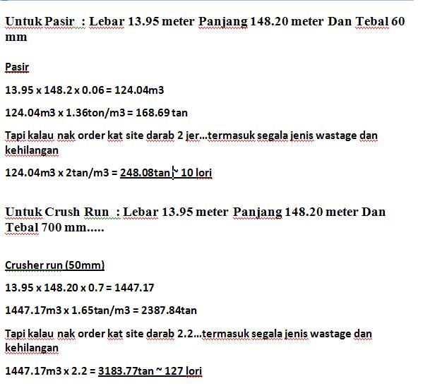 Jom Kira Pasir Dan Crusher Run