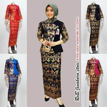 18 Koleksi Baju  Batik  Setelan  Wanita Model  Terbaru 