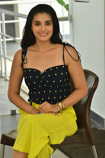 Divyansha Kaushik Pics at Majili Movie Interview