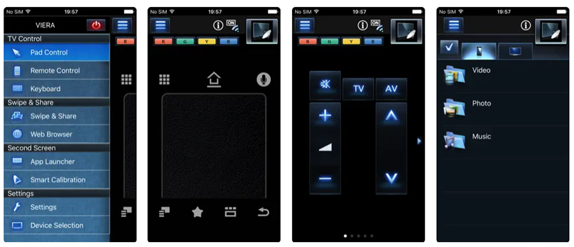 Kết nối iPhone với tivi Panasonic bằng App Panasonic Remote 2