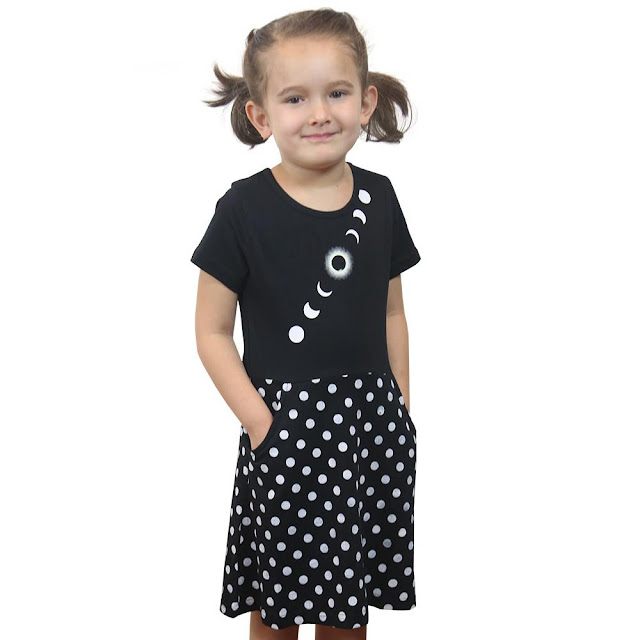 Solar Eclipse Kids Dress