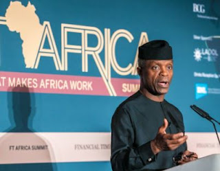 "Running for presidency in 2019 not on cards" - Vice Pres. Yemi Osinbajo