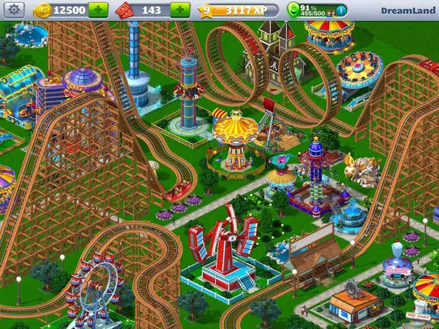 RollerCoaster Tycoon 4 Mobile Apk Download Mod+Hack