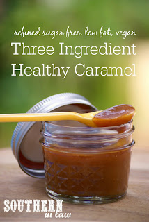 Healthy Three Ingredient Caramel Sauce Recipe Sugar Free