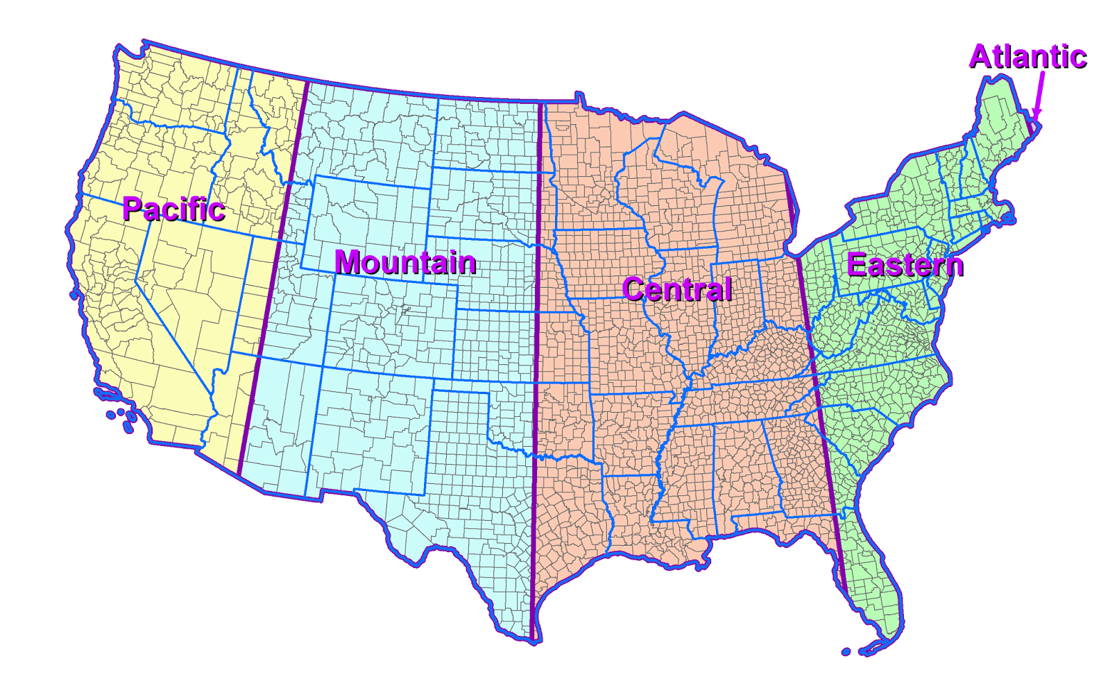 michigan time zone map Should Indiana Michigan And Western Ohio Move To Central Time michigan time zone map