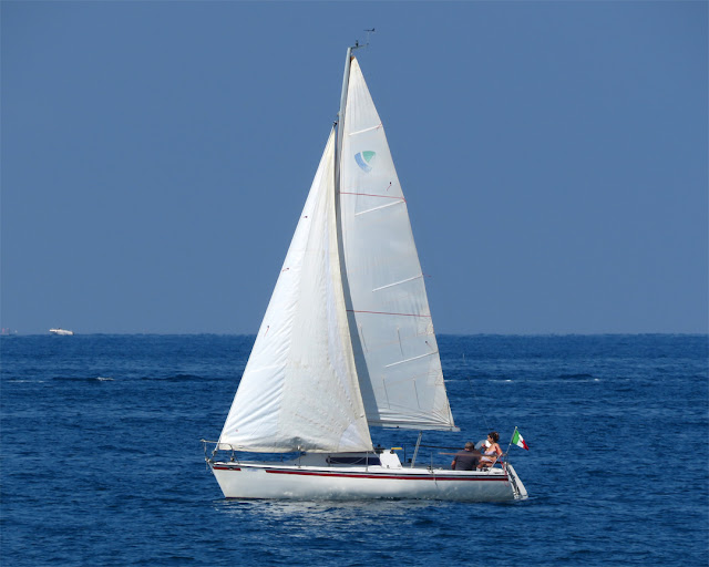 Sailing in June, Terrazza Mascagni, Livorno