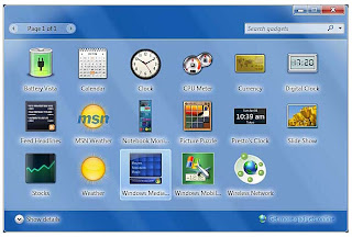 desktop gadgets for windows 7