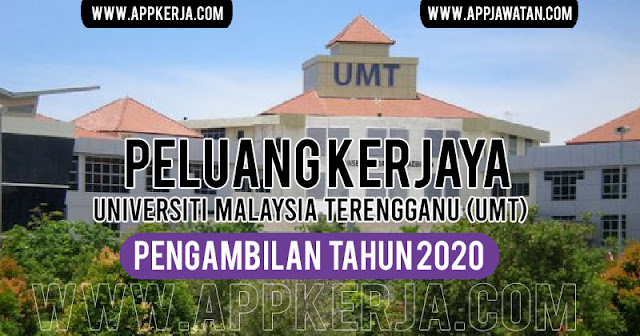 Jawatan Kosong di Universiti Malaysia Terengganu (UMT)