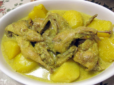 RESEPI NANNIE: Masak lemak cili api puyuh salaisodapnye
