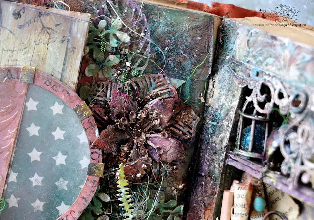 @nastyalena #alteredart #mixedmedia #scrapbooking #alterbook #altered book