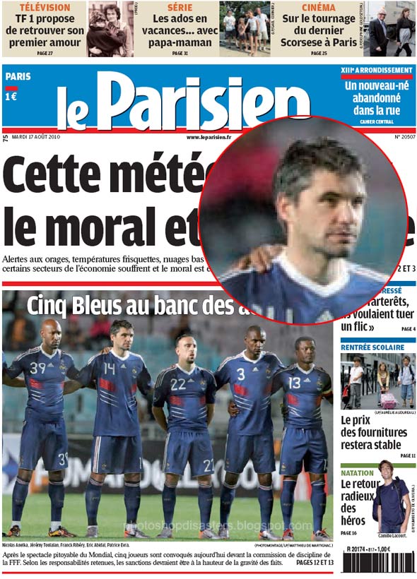 Le Parisien about French Football PSD
